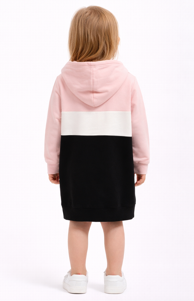 Robe-Pull à Capuche Fille "New York"
