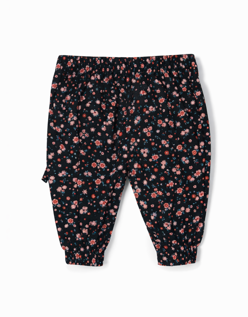 Pantalon à fleurs bébé fille