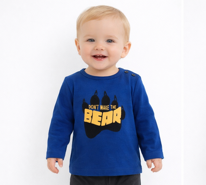 T-shirt bleu royal garçon