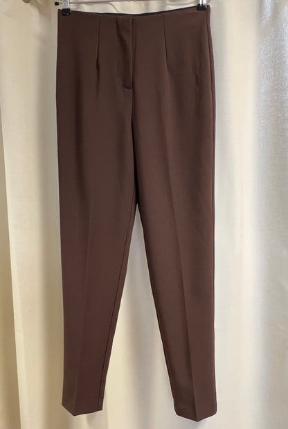 Pantalon tailleur marron