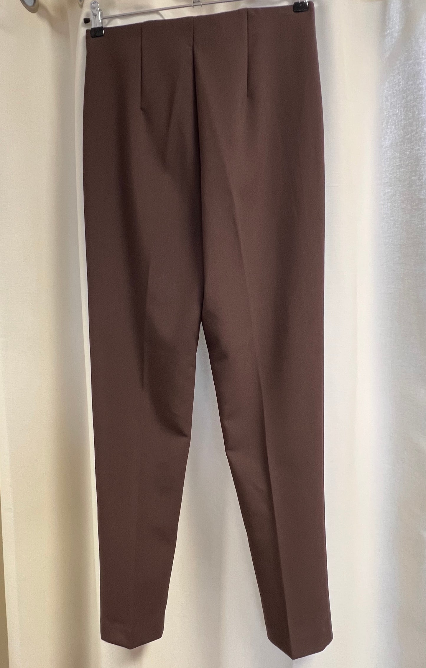 Pantalon tailleur marron