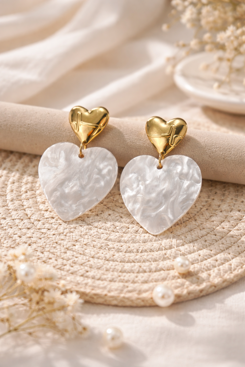 Boucles Cœur de Nacre