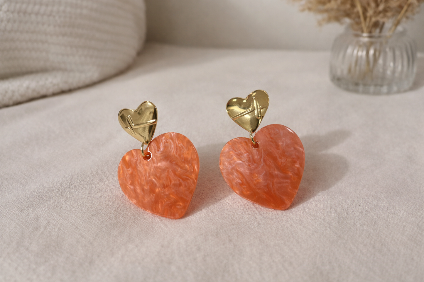 Boucles Cœur de Nacre