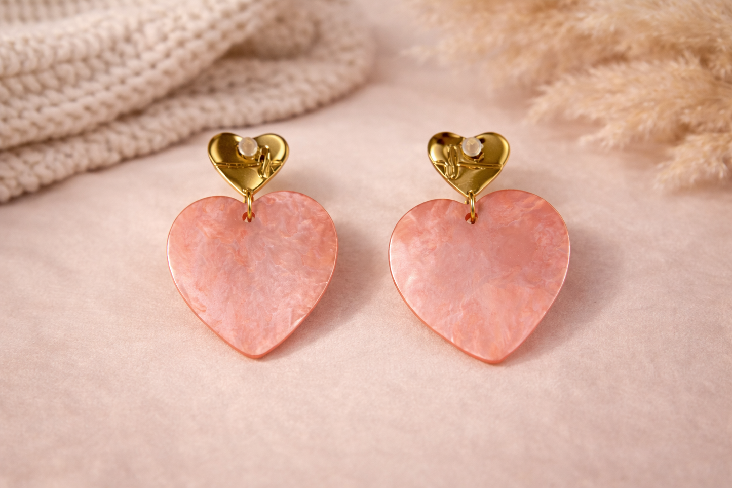 Boucles Cœur de Nacre