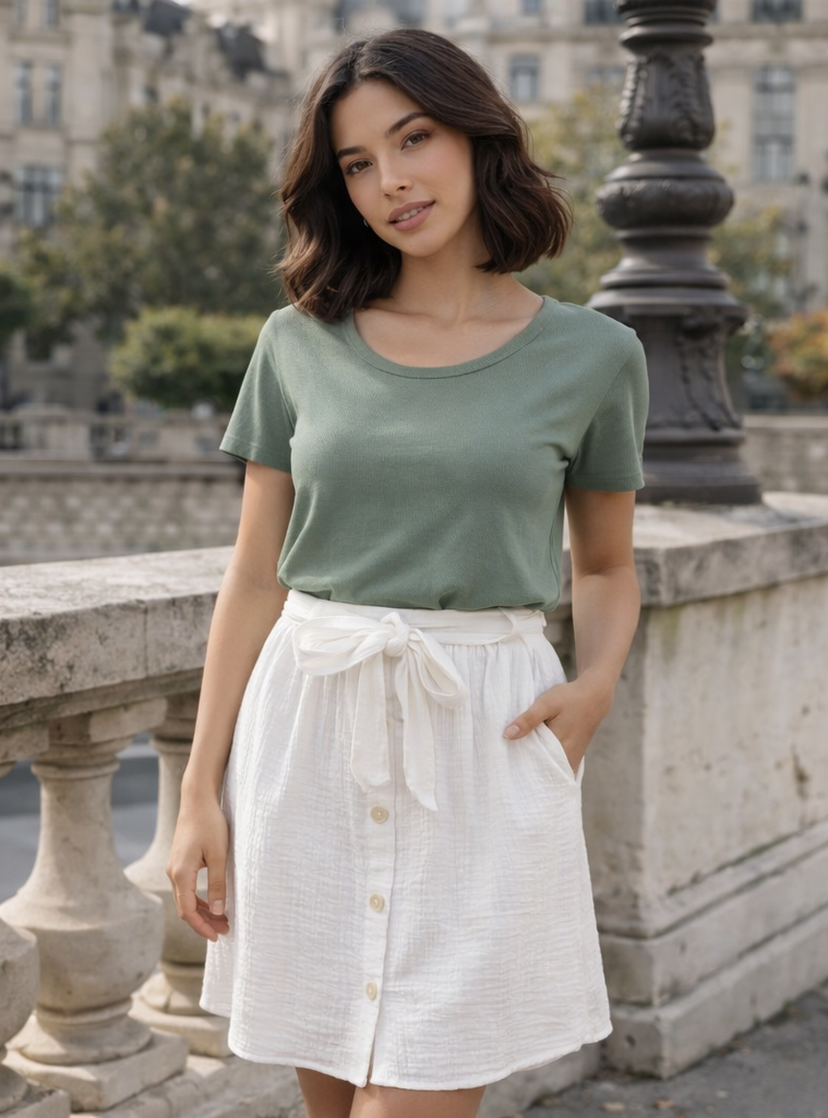 Jupe blanche