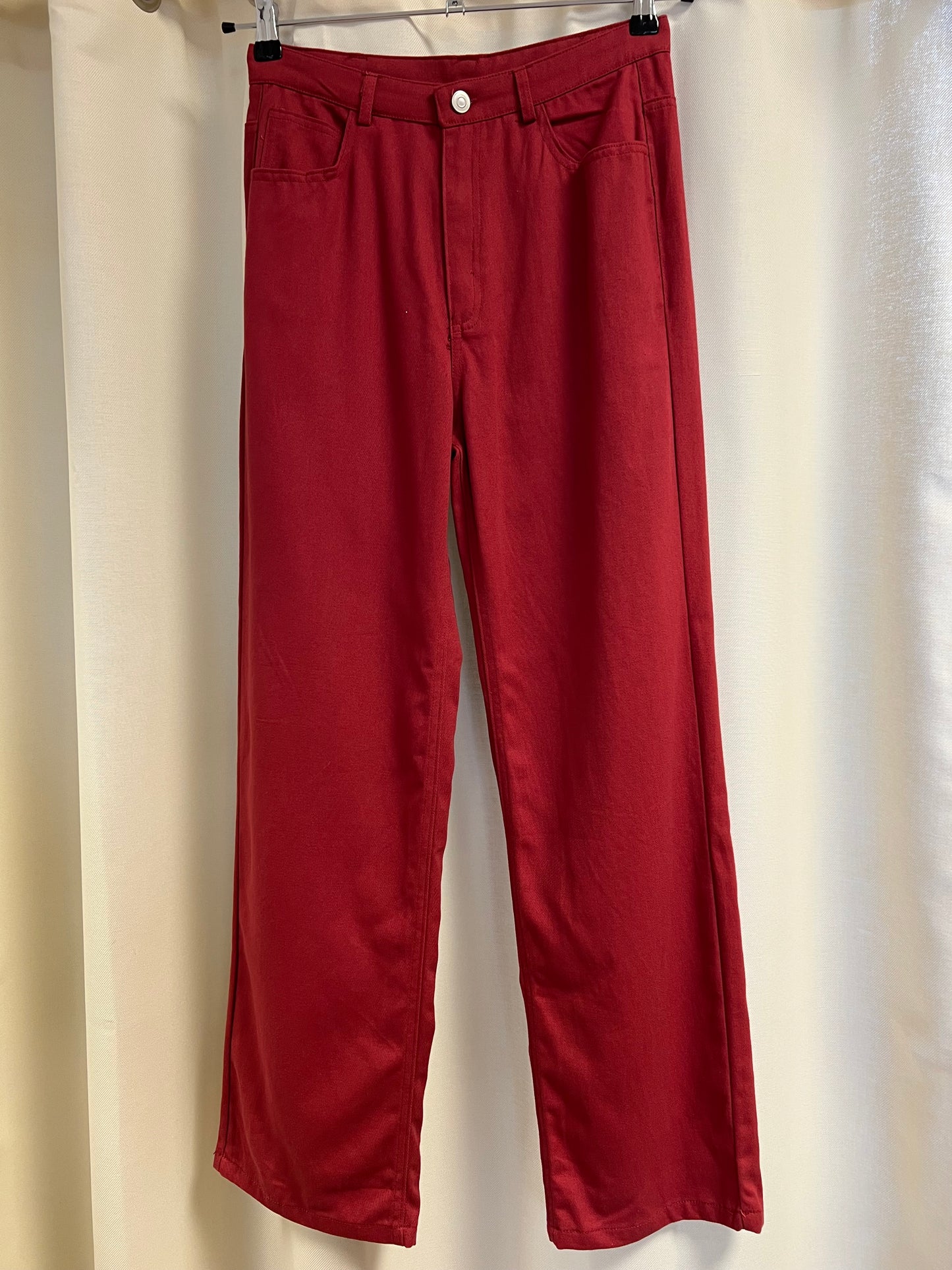 Pantalon Ranya framboise