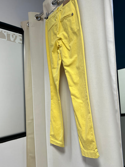 Pantalon Anika chino jaune
