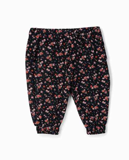 Pantalon à fleurs bébé fille