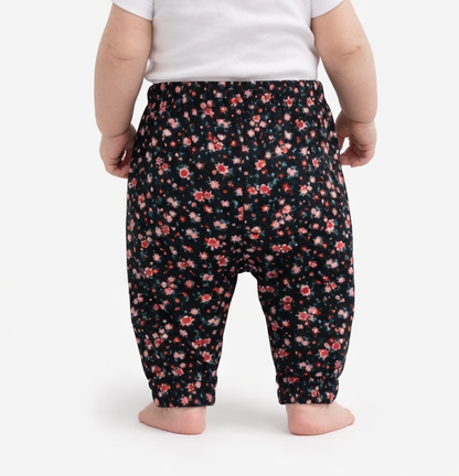Pantalon à fleurs bébé fille