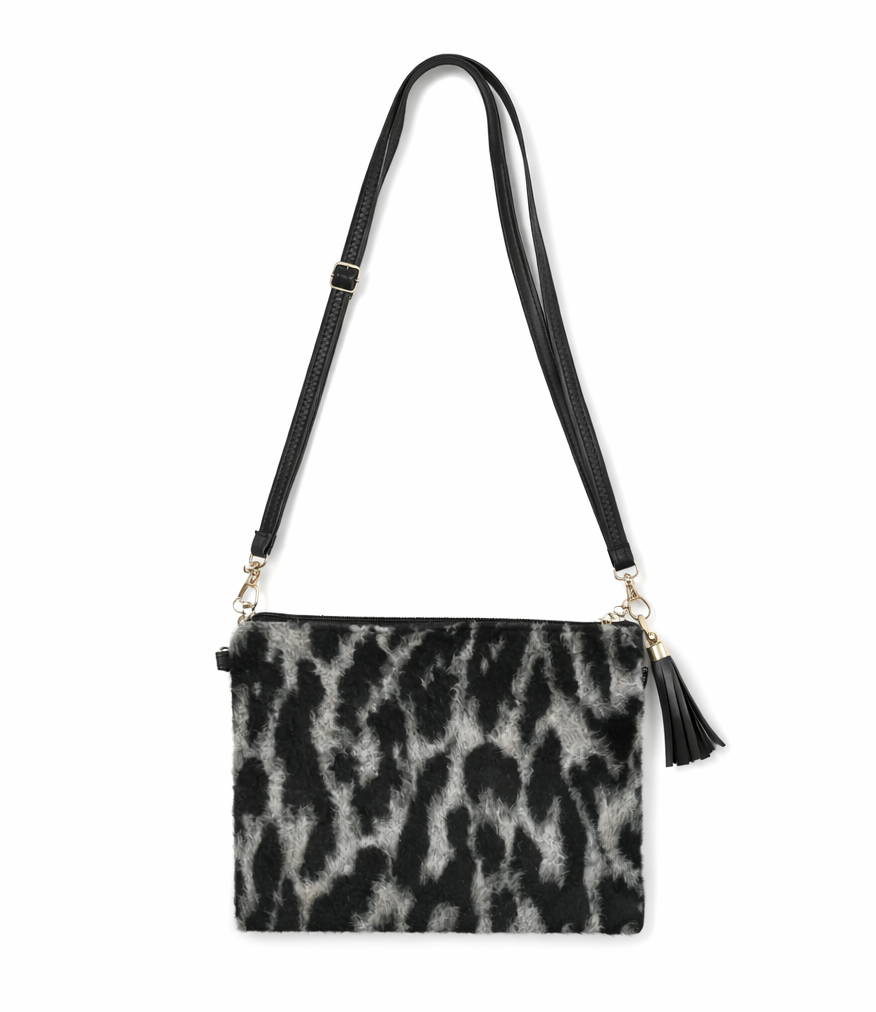 Sac/pochette léopard tendance