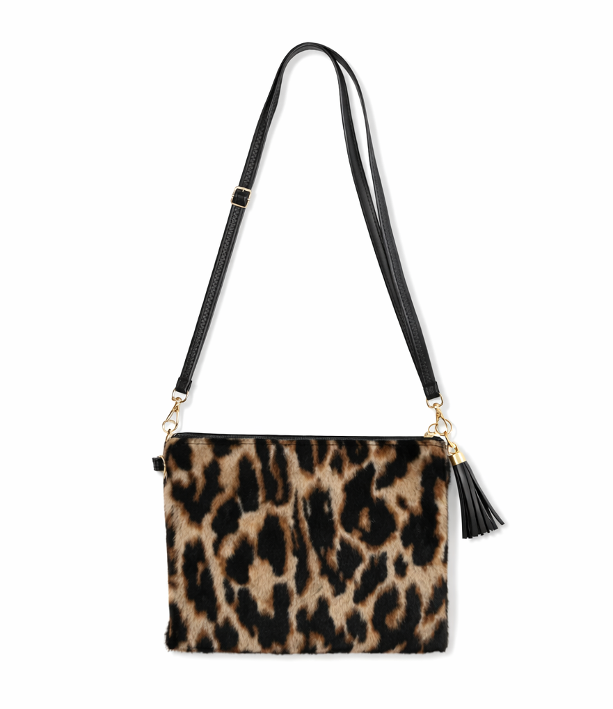 Sac/pochette léopard tendance