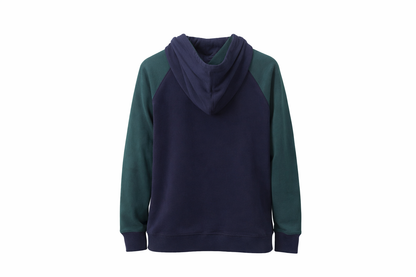 Sweat à capuche bicolore homme